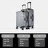 Maleta de cabina de S-15kg-55cm / M-20kg- 62cm de ABS Empire Plateado